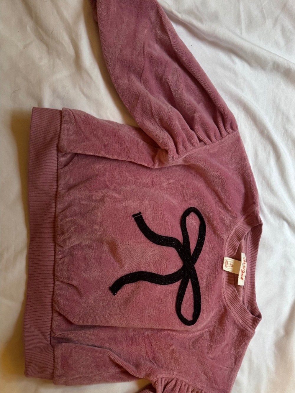 Cat & Jack Bow Sweater Sz 3t